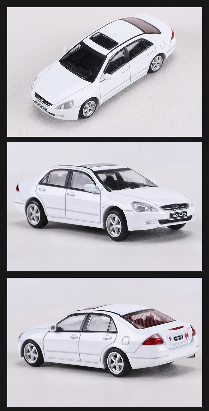 DCT 1:64 Accord 7.5 Generation Alloy Model Car 