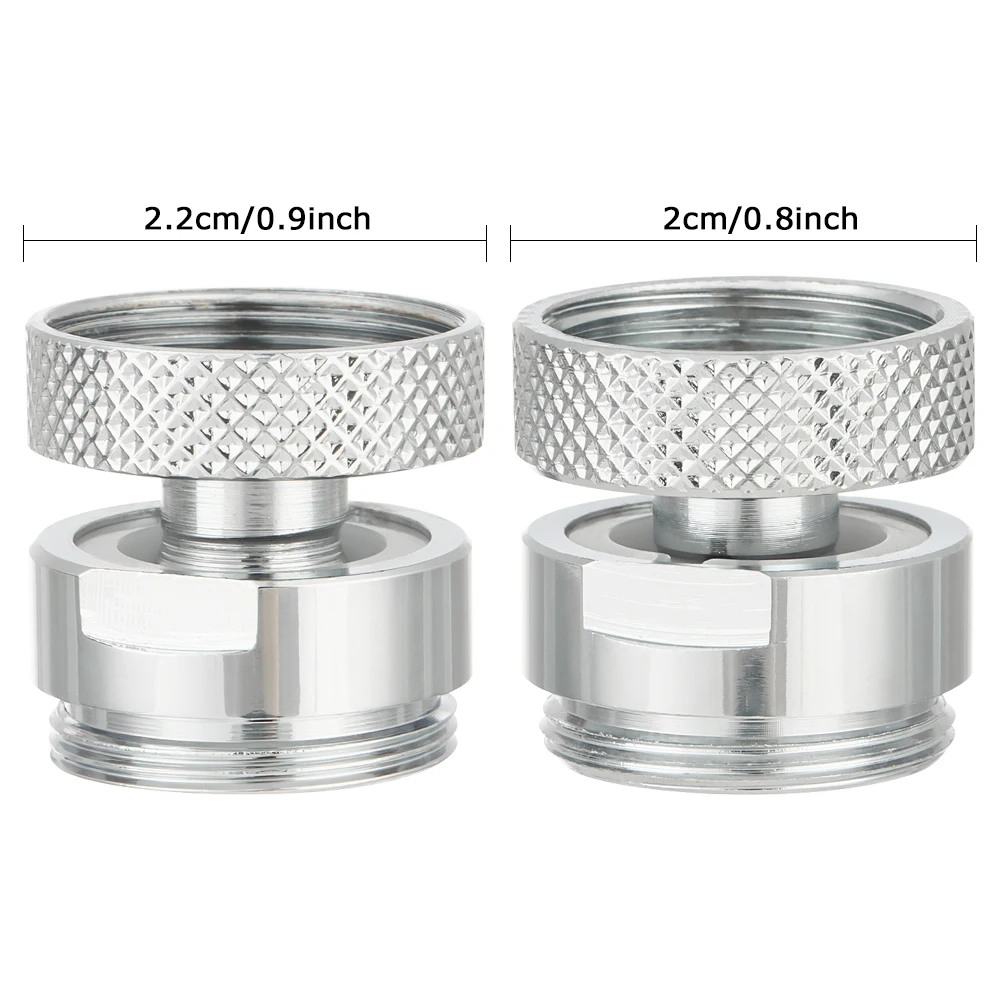 360 Degree Swivel Faucet Aerator Adapter Image 1