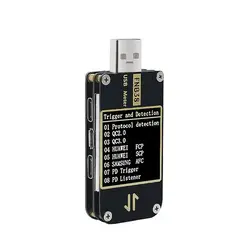 FNB38 Current And Voltage Meter USB Tester QC4+ PD3.0 2.0 PPS Fast Charging Protocol Capacity Test