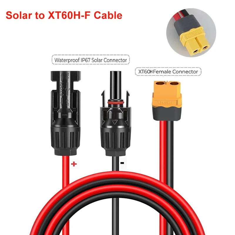 Câble de charge RC XT90H 10 AWG 30m - Batteries LiPo