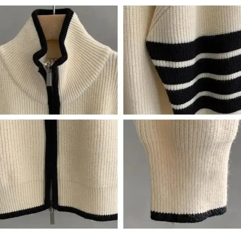 Рисунок 3 - Мужской шерстяной кардиган в полоску