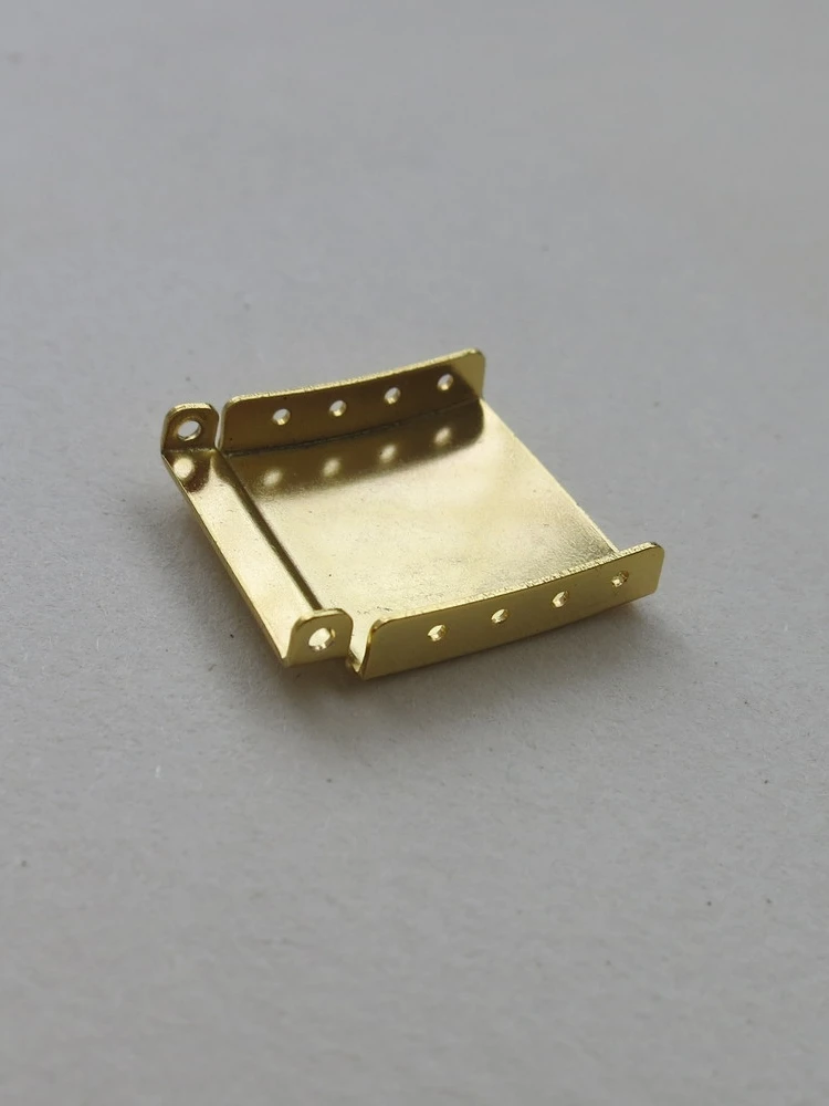 Steel Watch Strap Bracelet Extender Clasp in Gold/Silver (12-22mm) - Watchmaker Repair Accessory