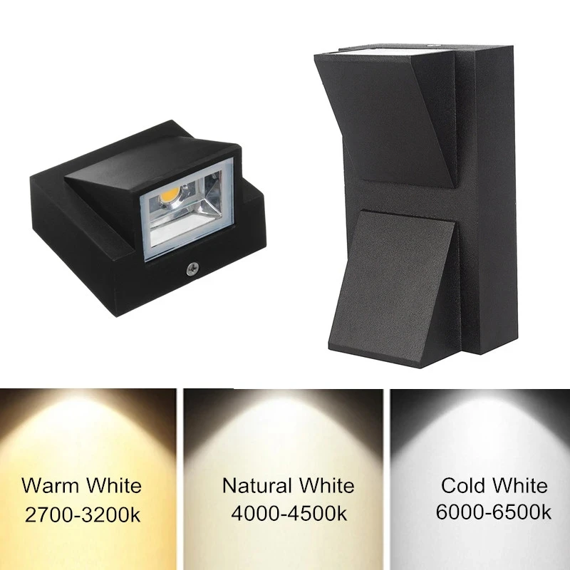 Waterproof Outdoor LED Wall Light Sconce - Modern Balcony & Garden Decor Lighting