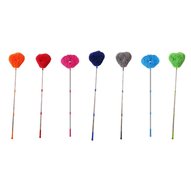 

Выдвижная щетка для пыли из нержавеющей стали с длинной ручкой, щетка для пыли, инструменты для уборки дома и автомобиля