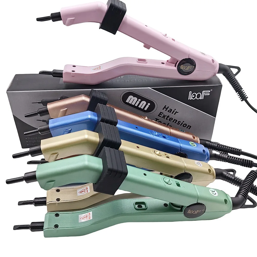 Malaika Micro Keratin Fusion Tool Nano Tips Bonding Hair Connector US Plug Adjustable K Tip Hair Extension Iron for Salon