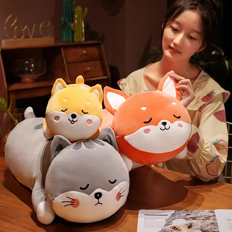 Cat Pillow Kawaii Shiba Inu Plush Kawaii Cute Shiba Inu Dog Toys