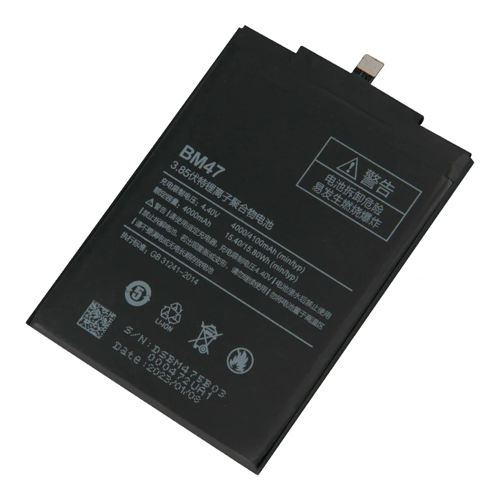 2024 Replacement Battery BM47 For Xiaomi Redmi 3S 3X 4X Redmi3