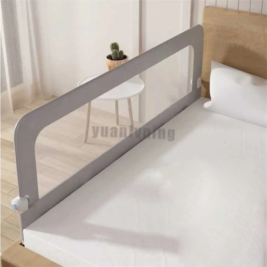 Crib Bed Fence 120cm-150cm Invisible Baby Newborn Collapsible Fence Guard Rails Kids Boys Girls To Prevent Falling Bed Guardrail
