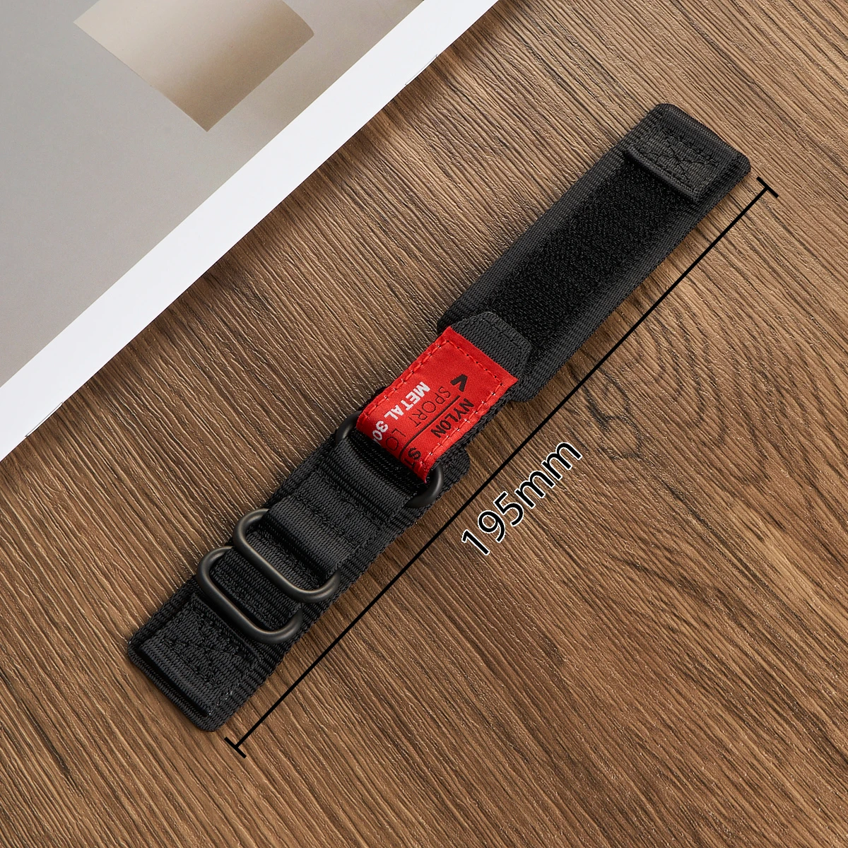 Camouflage Nylon Watch Strap, 20-22mm Adjustable Bracelet Strap