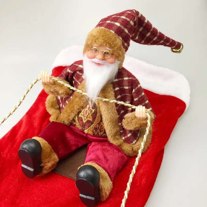 Figurine Bethany Lowe - Traîneau Du Père Noël Avec Renne - Décoration De Noël 2025