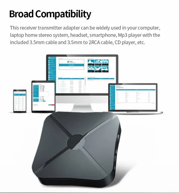 Bluetooth Dongle KN319 Bluetooth Audio Adapter Zender/Ontvanger