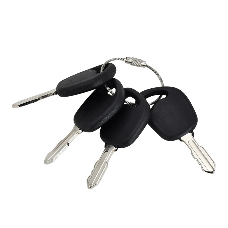Ignition Key 4pcs 14607 701 45501 701/45501 Compatible with JCB Backhoe Loader 1CX 214E 2CX 2CX AM 2CXL 3C 3CX 3CX 4WD 3CX-4WD