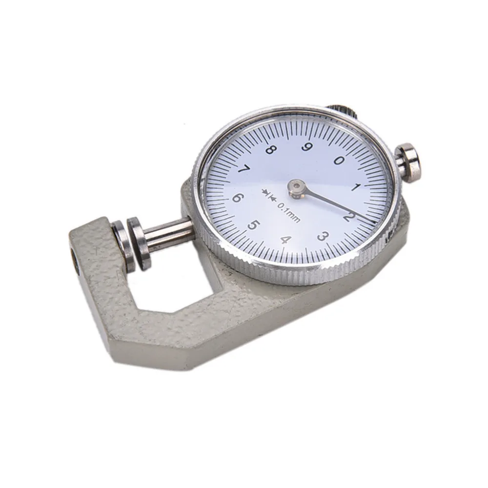 0-10mm Precise Dial Thickness Gauge Leather Paper Thickness Meter Tester for Leather Flim Paper paint coating meter paint thickness gauge thickness gauge