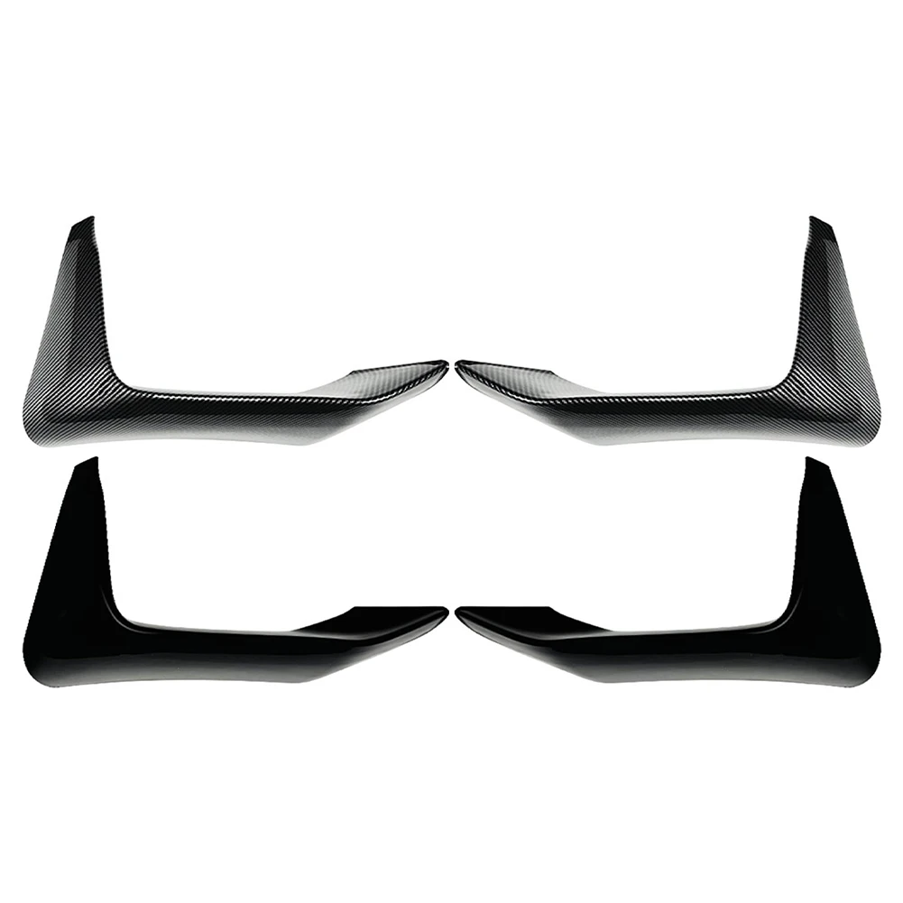 BMW F80 F81 M3 F82 F83 M4 2014 2015 2016 2017 2018 2019 2020용 자동차 앞쪽 측면 코너 스플리터 스포일러 장식 트림 2개