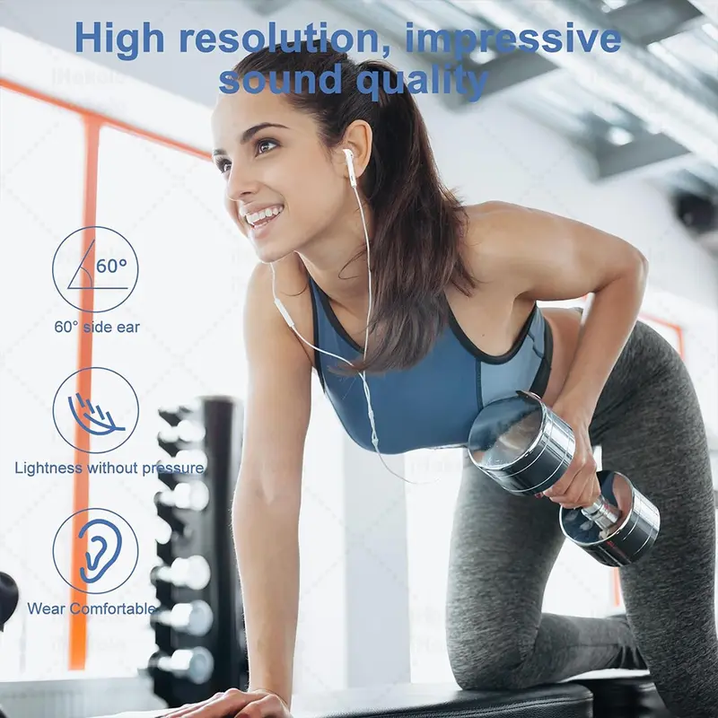 Original Type C Wired Headphones For Xiaomi 17 15 14 Pro Ultra 3.5mm Earphones For Redmi Poco Huawei Samsung Earbuds Accessories - Image 5