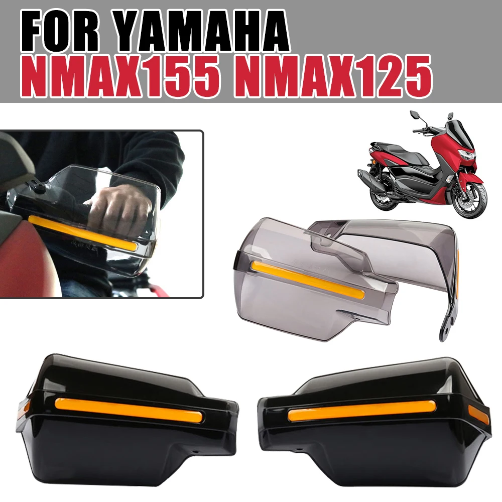 Parabrezza Paramano Per Yamaha Nmax 155 Nmax155 Nmax125 N-Max 125 2015 - 2021 Accessori Moto Protezioni Mano Scudo