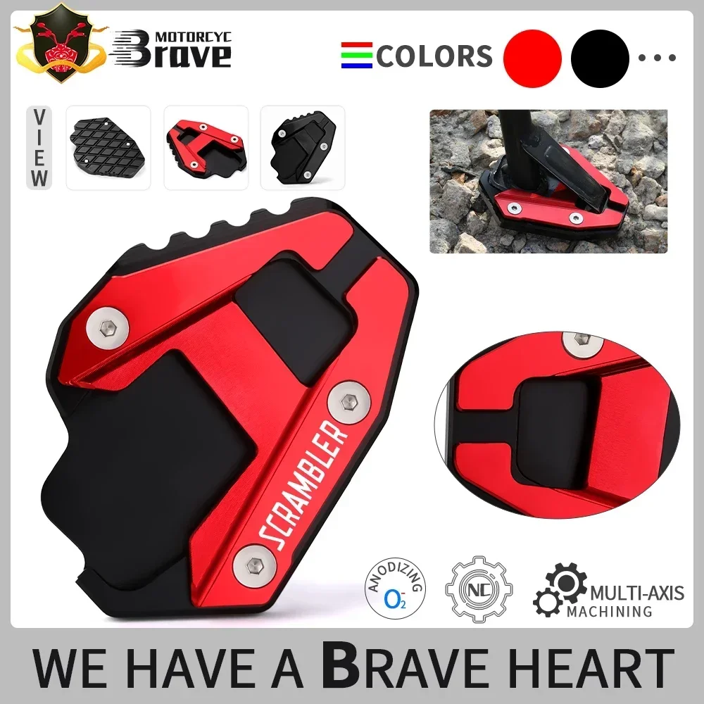 Per Ducati Scrambler 1100 Scrambler 1100 Pro Scrambler 1100 Sport Moto Cavalletto Piede Cavalletto Laterale Estensione Pad Accessori