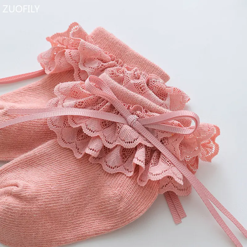 Spring Newborn Baby Socks Cotton Infant Baby Girls