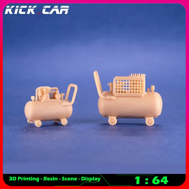 

Kickcar 1/64 Model Air Pump Colorless Resin Air Compressor Toy Car Garage Car Scene Accessories Tool