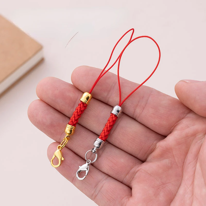 GoldColorKeychainRopewithLobsterClaspLanyardLariatStrapCords