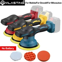 Cordless Car Polisher 8 Gears Adjustable Auto Electric Waxing Sanding Sealing Glaze Tool Fit Dewalt/Milwaukee/makita 20V Battery