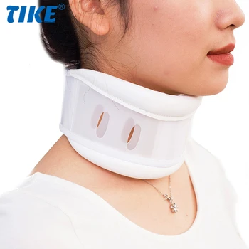 TIKE Cervical Neck Brace Collar with Chin Support for Stiff Relief Cervical Collar Correct Neck Support Pain Bone Care Health 1