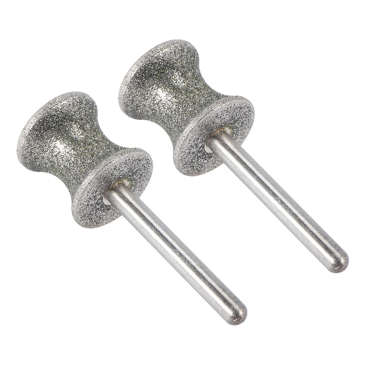 2 Pack Diamond Dog Nail Grinder Bits for Rotary Tool Fits for Dremel and Many Others