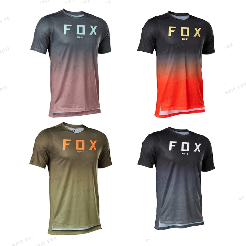 2022 Motocross Mountain Enduro Abbigliamento Bici Bicicletta Moto Downhill T-Shirt Hpit Fox Donna Uomo Ciclismo Jersey Camicie Mtb Bmx