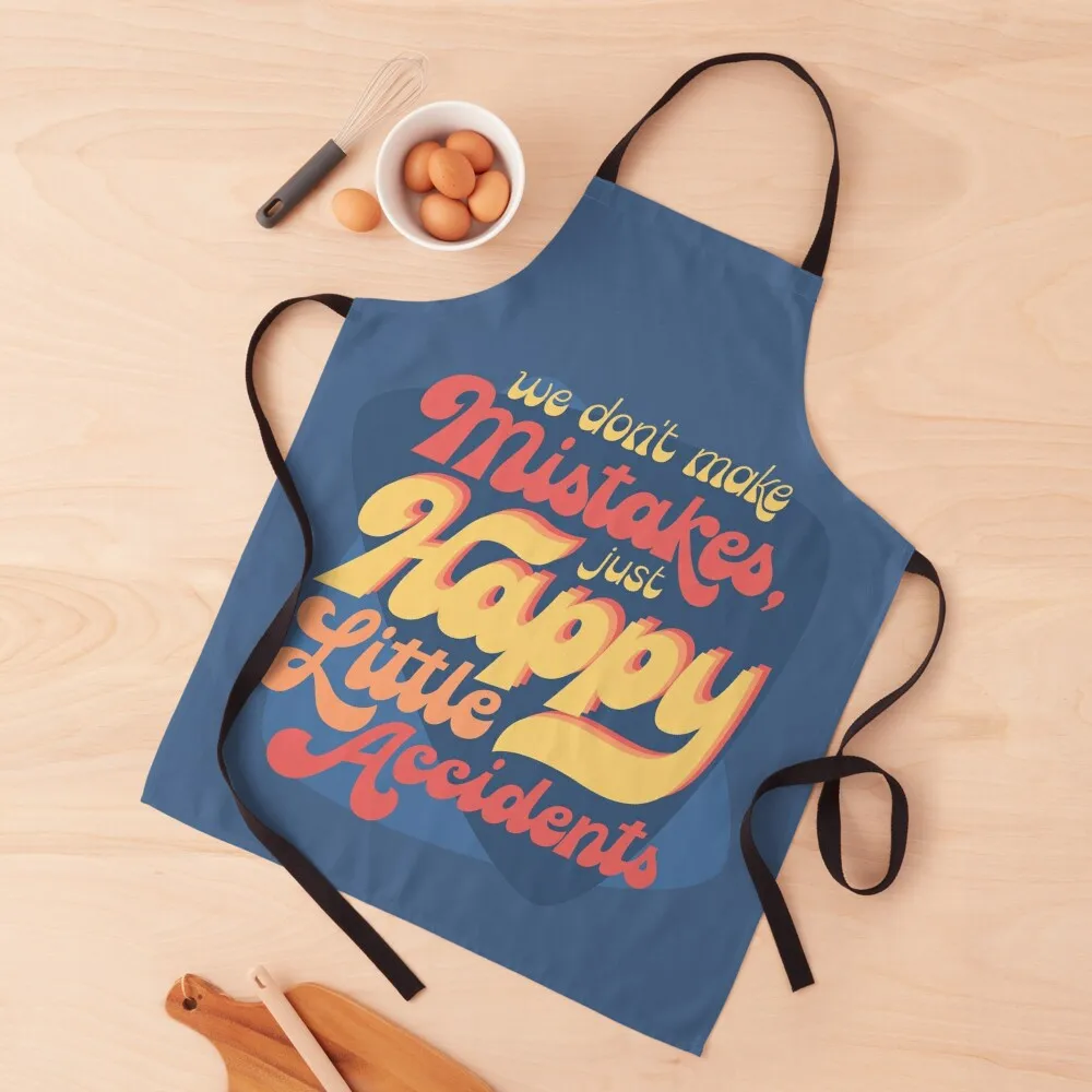 

Happy Little Accidents - Blue Apron japanese style Home Cleaning Apron