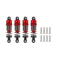 4pcs 62mm red