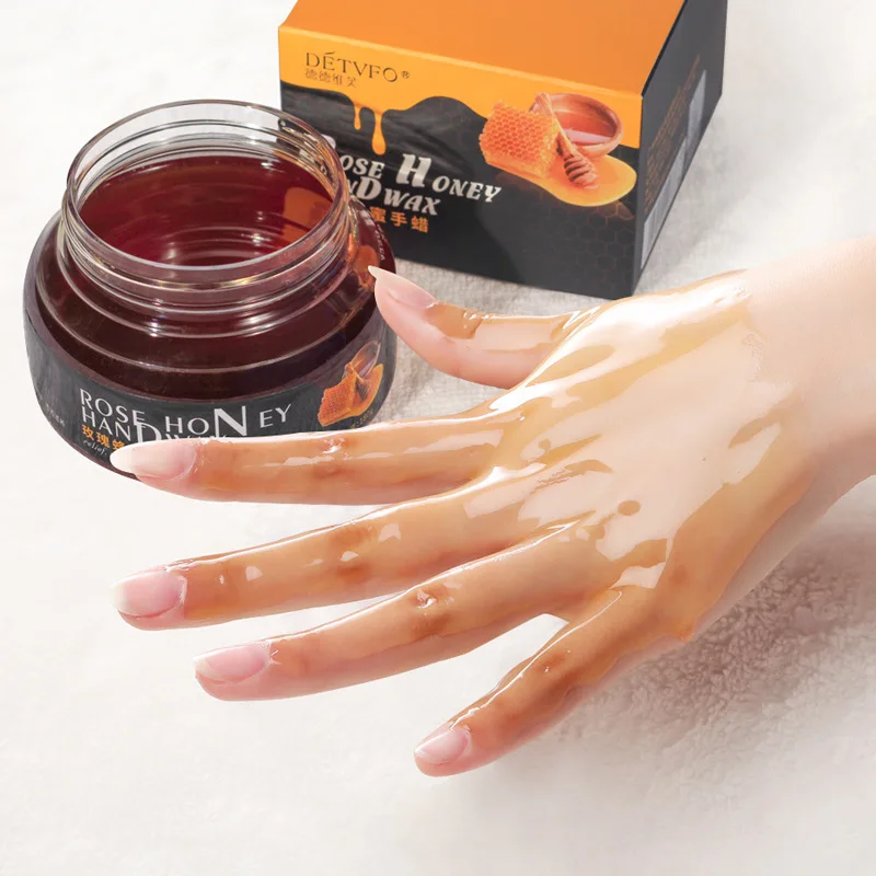 Tear and Pull Hand Wax Mask Hand Mask Nourishing Moisturizing Exfoliating Exfoliating and Exfoliating Hand Mask