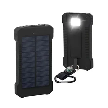 External Battery Solar Power Charging Bank 1