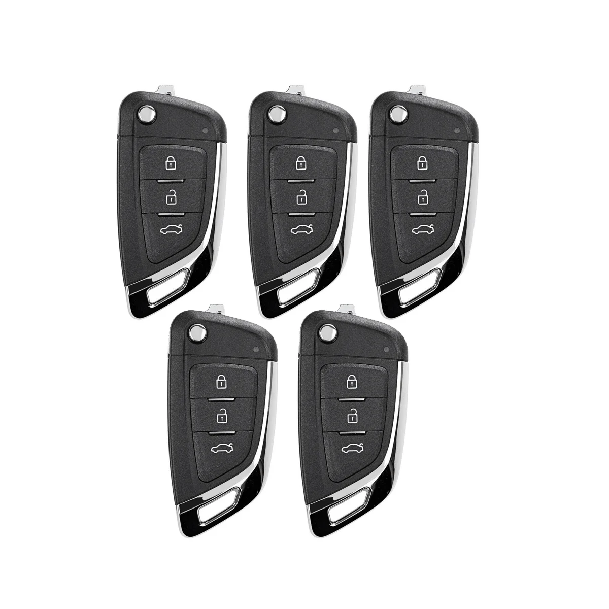 

For Xhorse XKKF03EN Universal Wire Remote Key Fob Flip 3 Button for Lexus Style for VVDI Key Tool 5Pcs/Lot