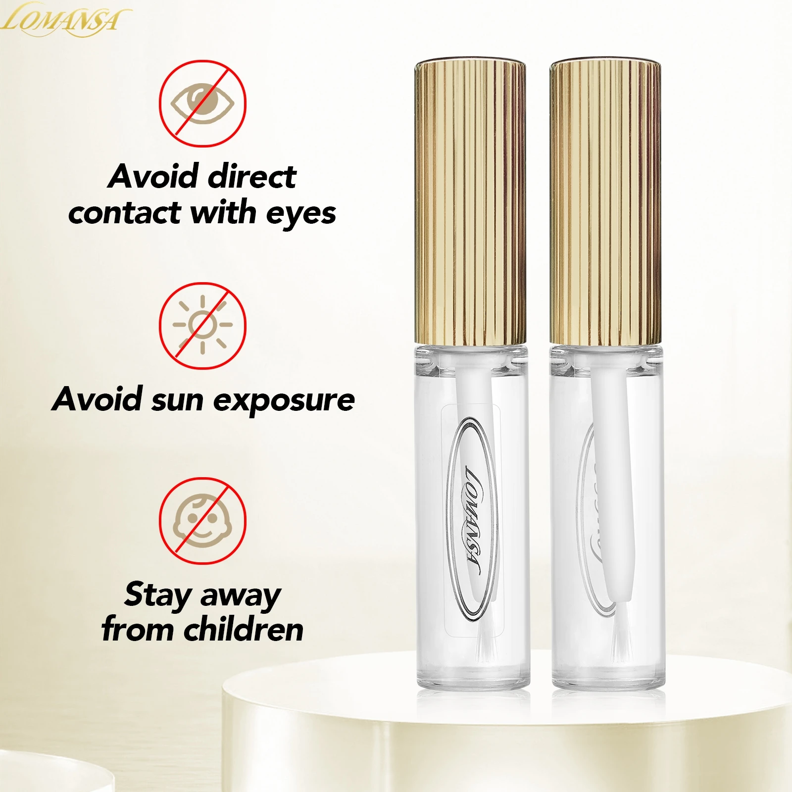 Lomansa Großhandel 7 ml Starke Lash Lift Kleber Wimpern Lift Dauerwelle Pestana Kleber Klar Wimpern Laminierung Kleber Make-Up-Tools – Detail 7