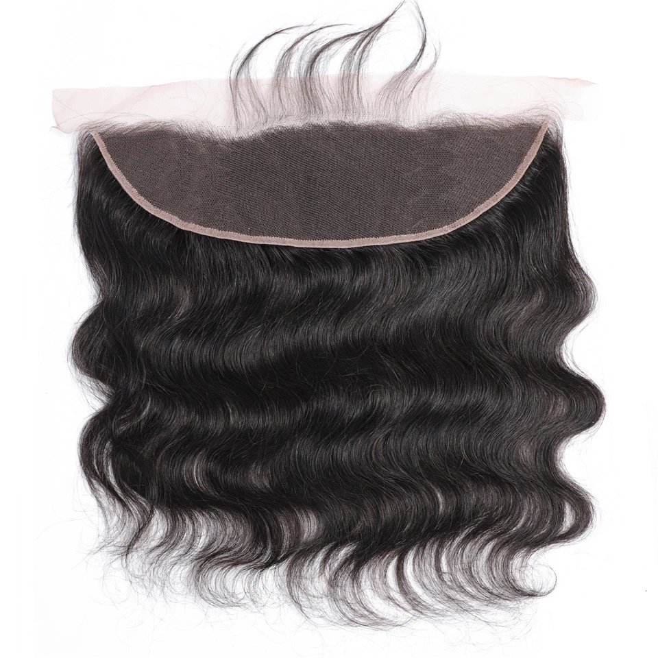 5x5 Lace Closure With Baby Hair Human Hair HD Lace Frontal Closure Remy Brazilian Body Wave Ear to Ear 13x4 Transparent