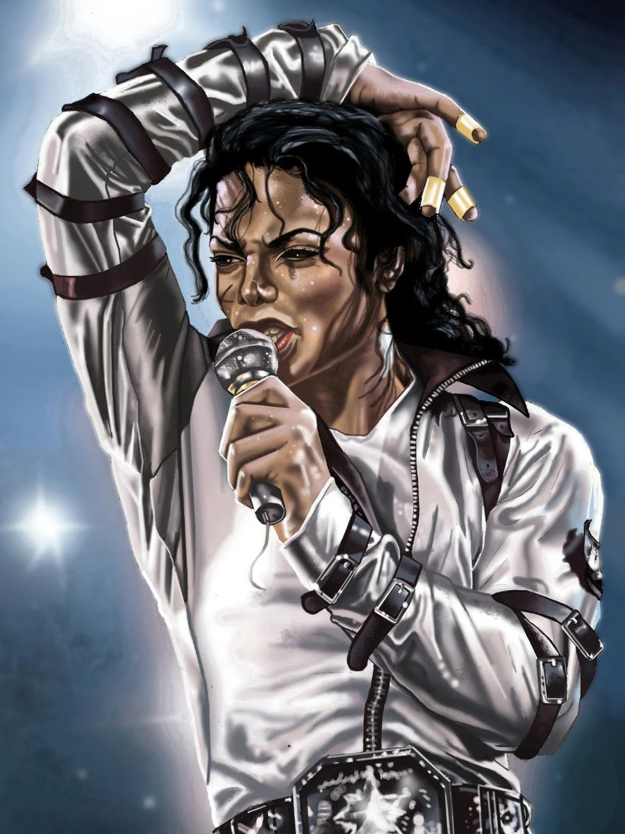 マイケルジャクソン　クリスタルアート 5D DIY Diamond Embroidery King Of Pop Michael Jackson Full