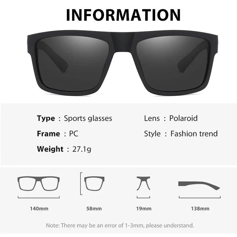 Men Polarized Fishing Glasses UV400 Women Sunglasses Outdoor Sports Goggles Unisex Running Hiking Driving Eyewear polarized sunglasses fishing sunglasses