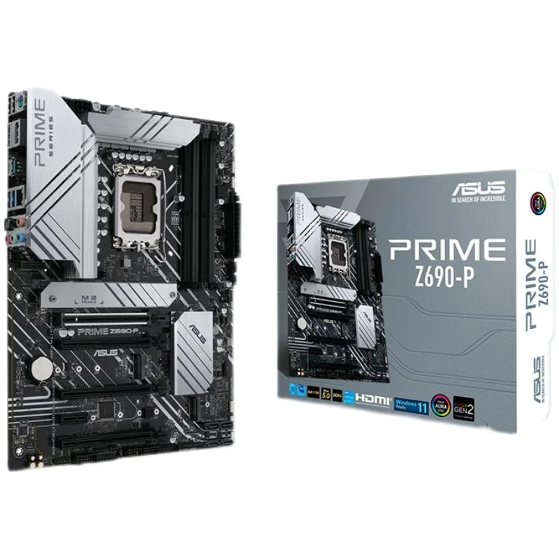Nuovo Per Asus Prime Z690-P Ddr5 Desktop Originale Per Scheda Madre Intel Z690 Supporto Lga 1700 12900Kf 12700K 12400
