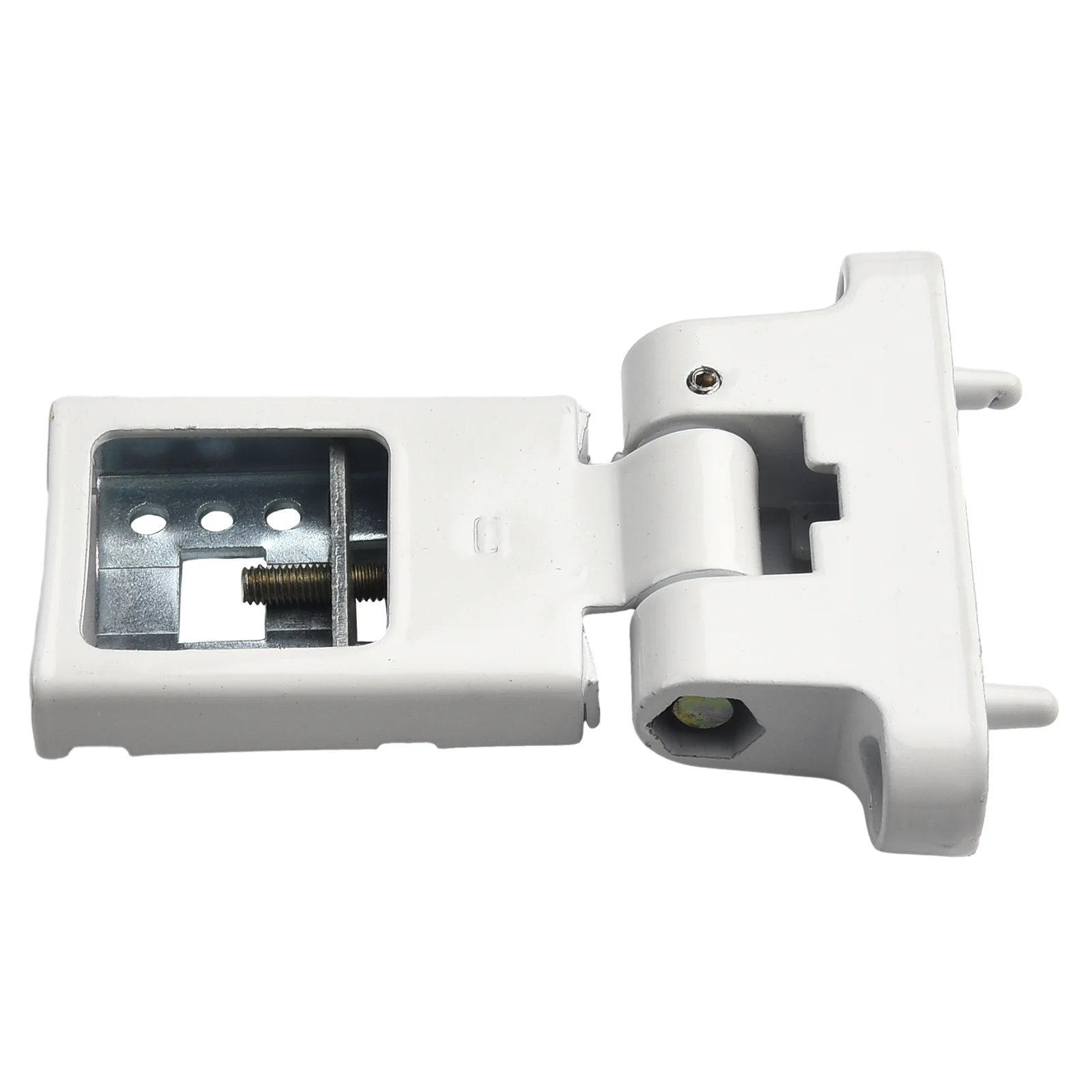 

Аксессуары, дверной шарнир, дверной шарнир из цинкового сплава и железа, практичный белый дверной флаг, шарнир для французских дверей, для дома с винтом