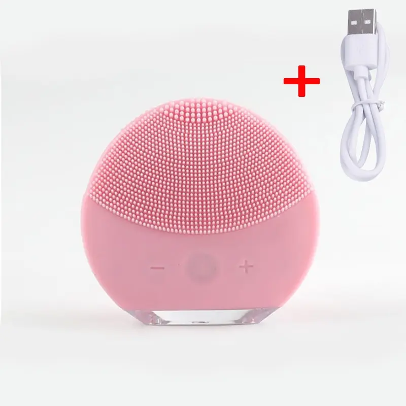 Silicone Gel Cleansing System Ultrasonic Electric Facial Cleansing