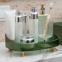 Makeup Organizer Cosmetic Perfumes Storage Box Display Lipstick Holder Large Capacity Decorative Desktop Household Bathroom 1