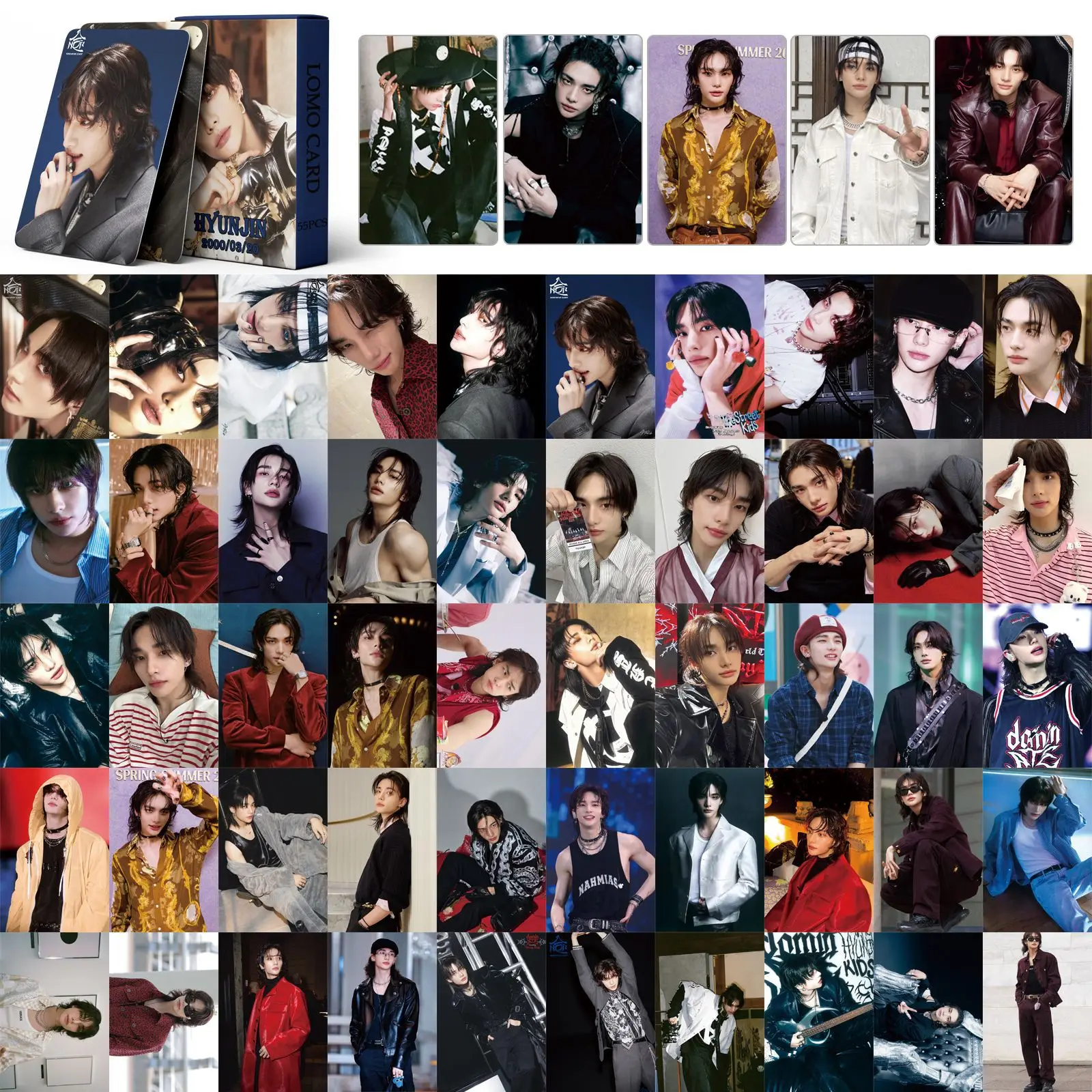 Limited Edition 55Pcs Kpop Photo Card Set