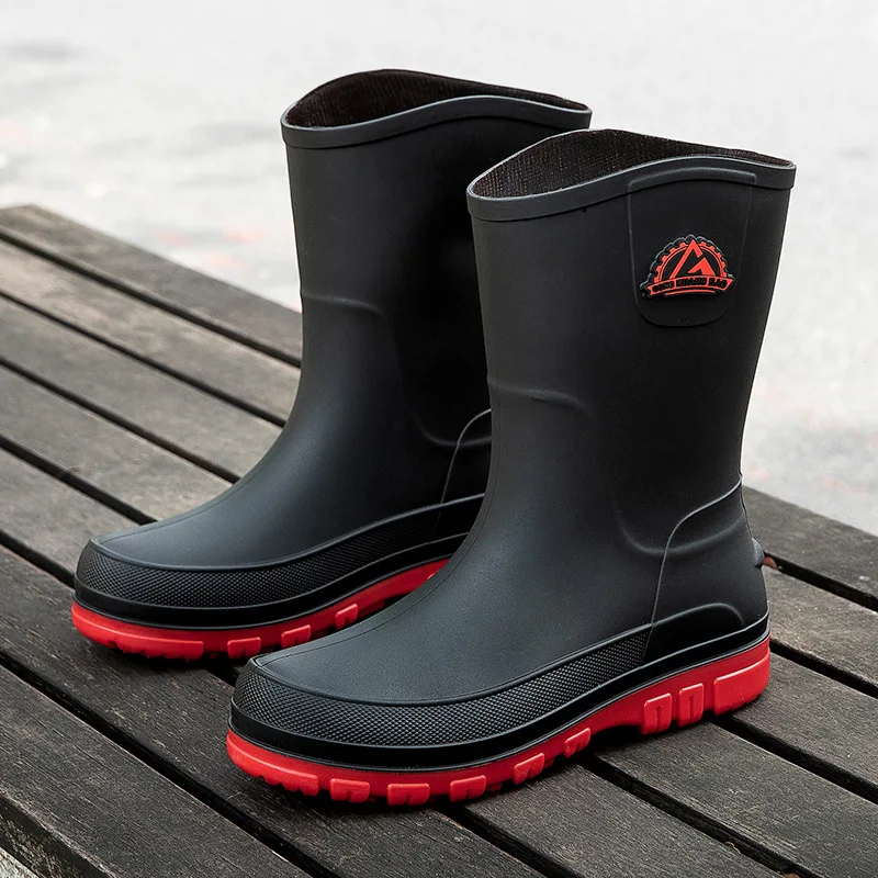 Men's Waterproof Rain Boots 3