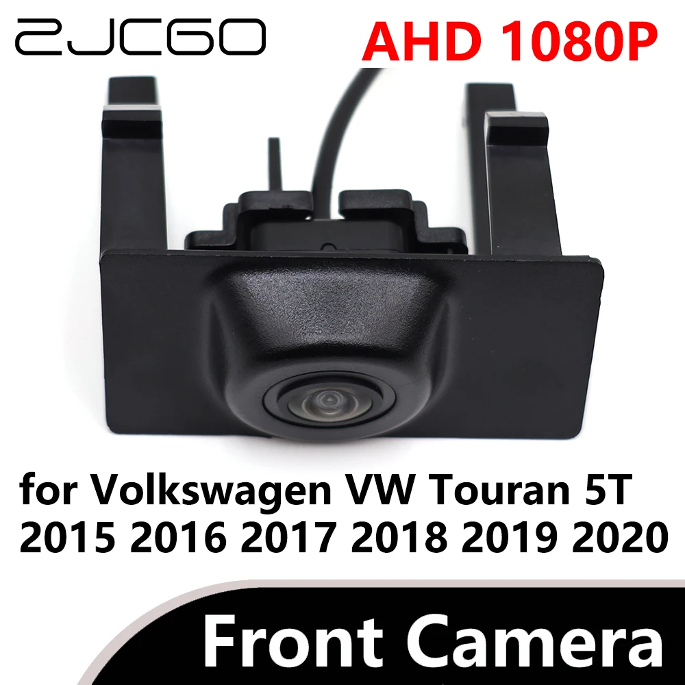 

ZJCGO AHD 1080P CVBS 480P 170° Car Parking LOGO Front View Camera for Volkswagen VW Touran 5T 2015 2016 2017 2018 2019 2020