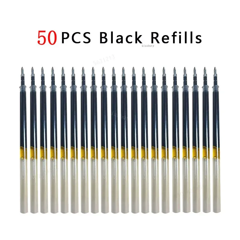50pcs black refills
