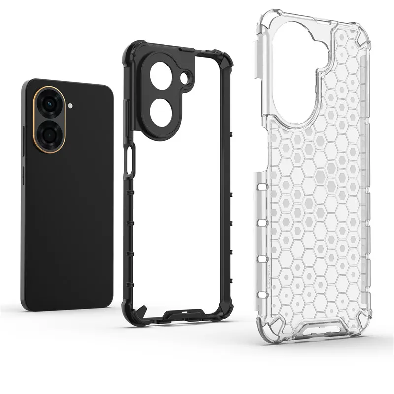 Shockproof Armor Protective Phone Case - Durable PC TPU Cover