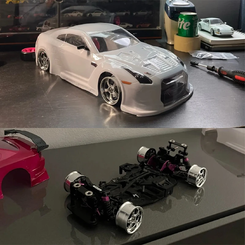 Cerchi In Alluminio Offset Regolabile Per RC 1/10 Touring E Drift - RcAidong - Foto 2