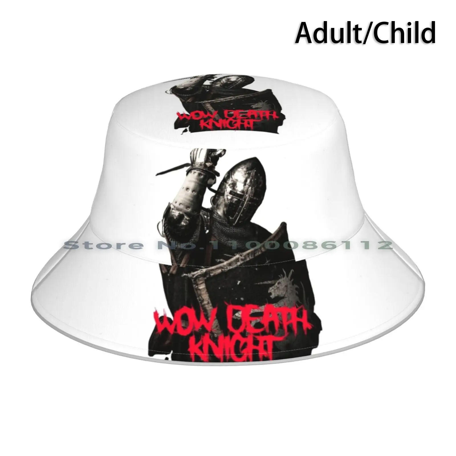 Wow Death Knight In Shining Armor Templar Knight Sword Tshirt Cappello Da Pescatore Cappello Da Pescatore Pieghevole Da Esterno