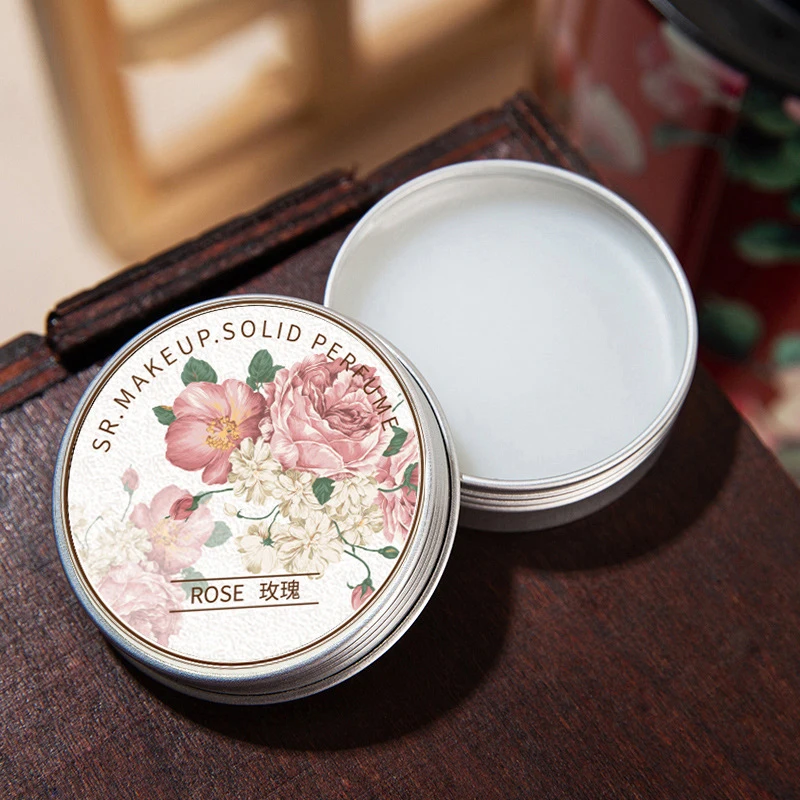Women Solid Perfume Portable Balm Long-Skin Fragrance Fresh And Elegant Women Solid Perfume Body Aroma Gift