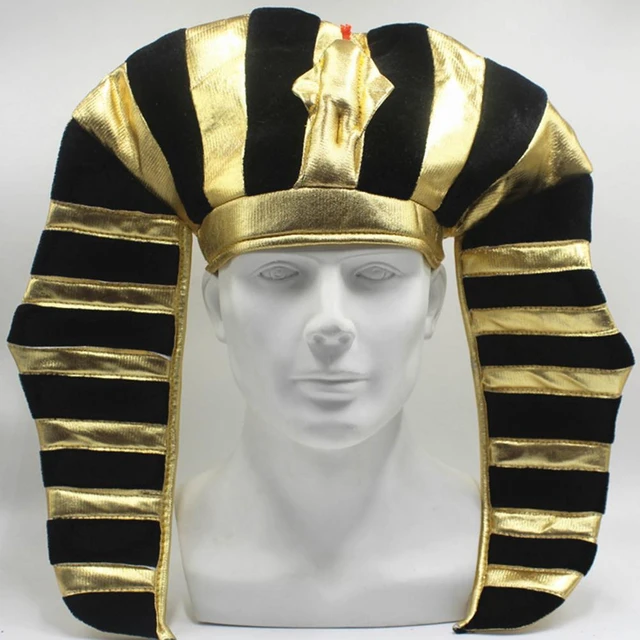 Chapeau de pharaon égyptien léger, accessoire de fête, chapeau de fête,  créer des escales, cosplay chic | AliExpress